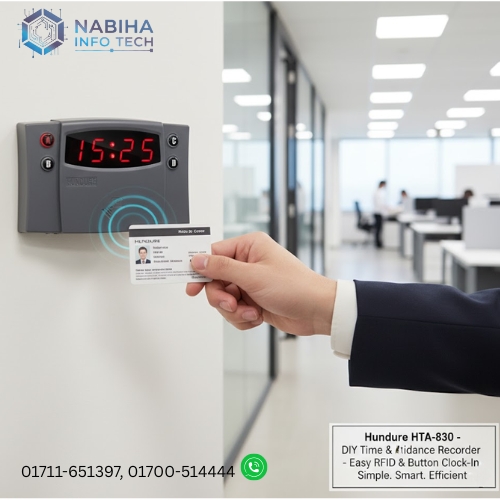 Hundure HTA-830 DIY Time & Attendance Recorder