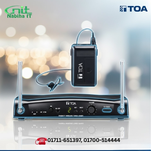 TOA WS-5325U UHF Wireless Set | Bodypack Transmitter & Receiver