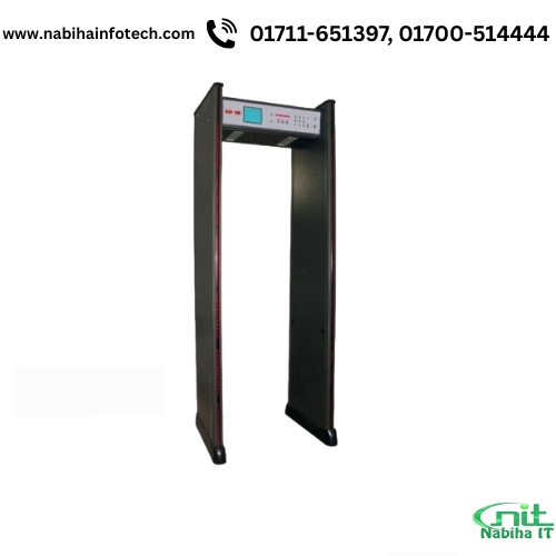 XYT2101-A8 Portable Waterproof Walk Through GUARD SPIRIT Metal Detector With Battery Backup