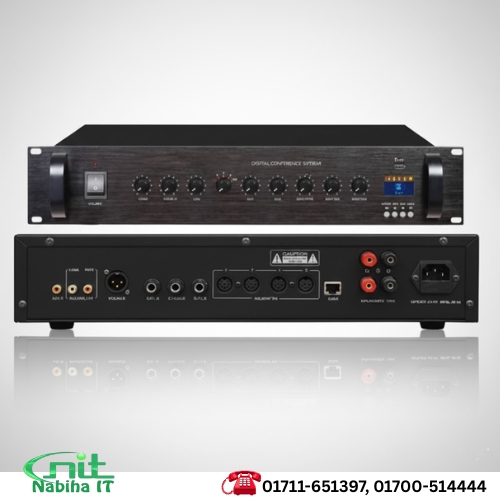 HTDZ HT-7000 Main Amplifier Unit – Conference System Central Audio Controller