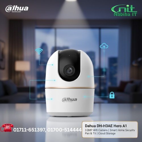 Dahua DH-H3AE Hero A1 (3.0MP) Wi-Fi Camera Price in Bangladesh