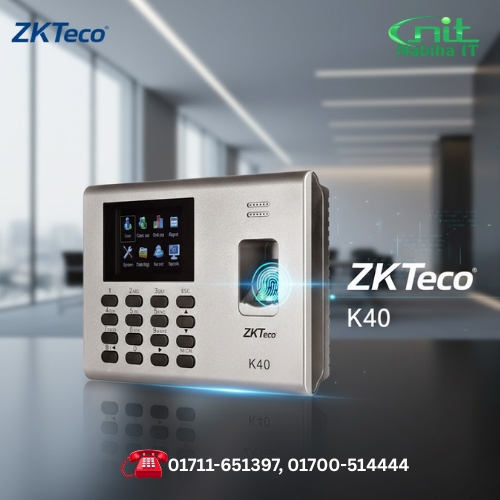 ZKTeco K40 Fingerprint Time Attendence and Access Control Terminal Price in Bangladesh