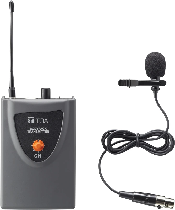 Toa WS-Z100L UHF Wireless Set (Lavalier Set) – High-Performance Wireless Mic & Receiver Set