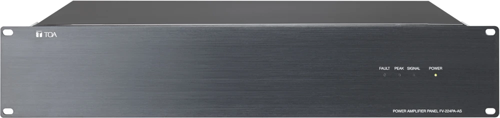 TOA FV-224PA 240W Power Amplifier – High-Performance 100V Line Amp for FV-200 Public Address Systems