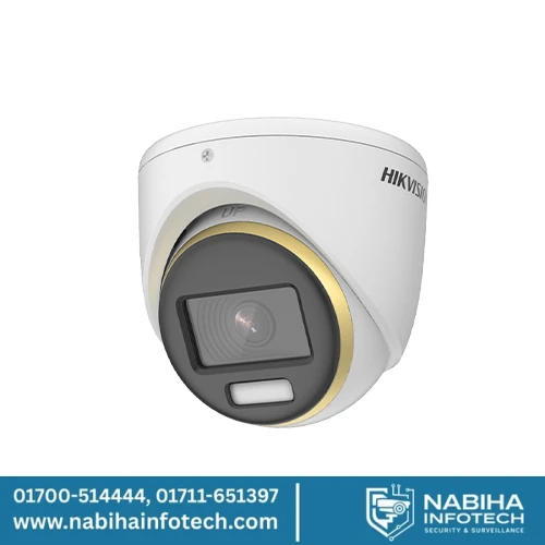 Hikvision DS-2CE70DF3T-MFS 2 MP ColorVu  Best Premium Audio Fixed Turret Camera