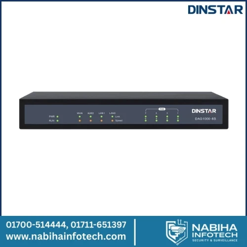 Dinstar DAG1000-8S FXS Analog VoIP Gateway