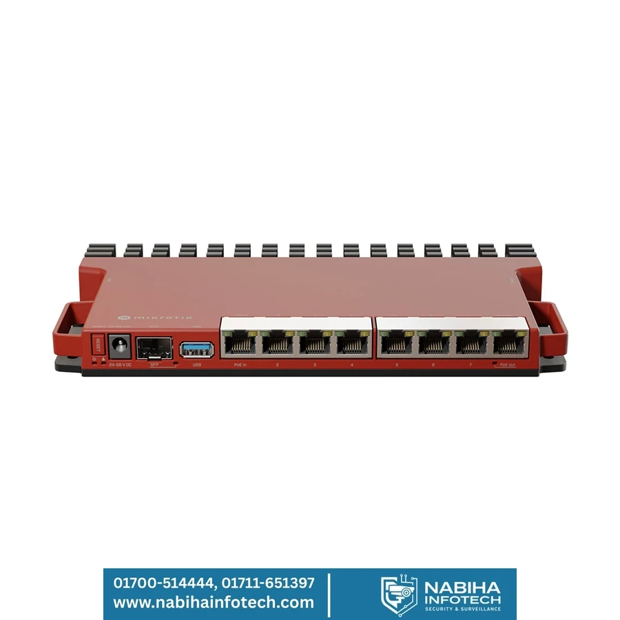 MikroTik L009UiGS-RM 1U 800MHz CPU Router OS7