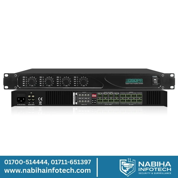 DA4060 4*60W 4 Channels Digital Amplifier